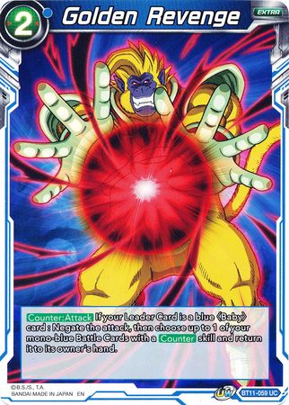 Golden Revenge (BT11-059) [Vermilion Bloodline] Parallel Foil