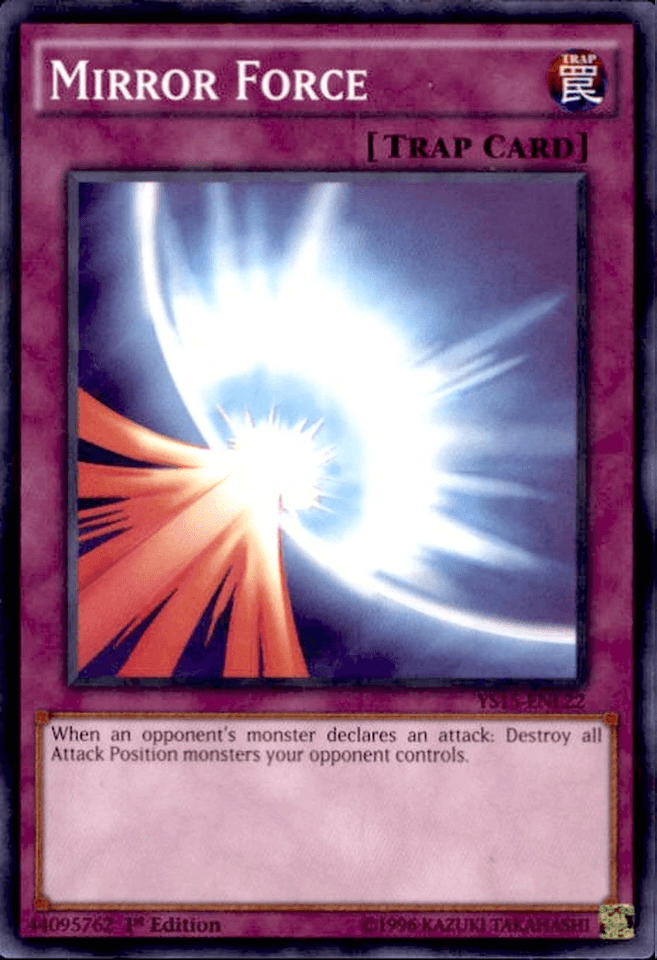 Mirror Force [YS15-ENL22] Shatterfoil Rare - Josh's Cards