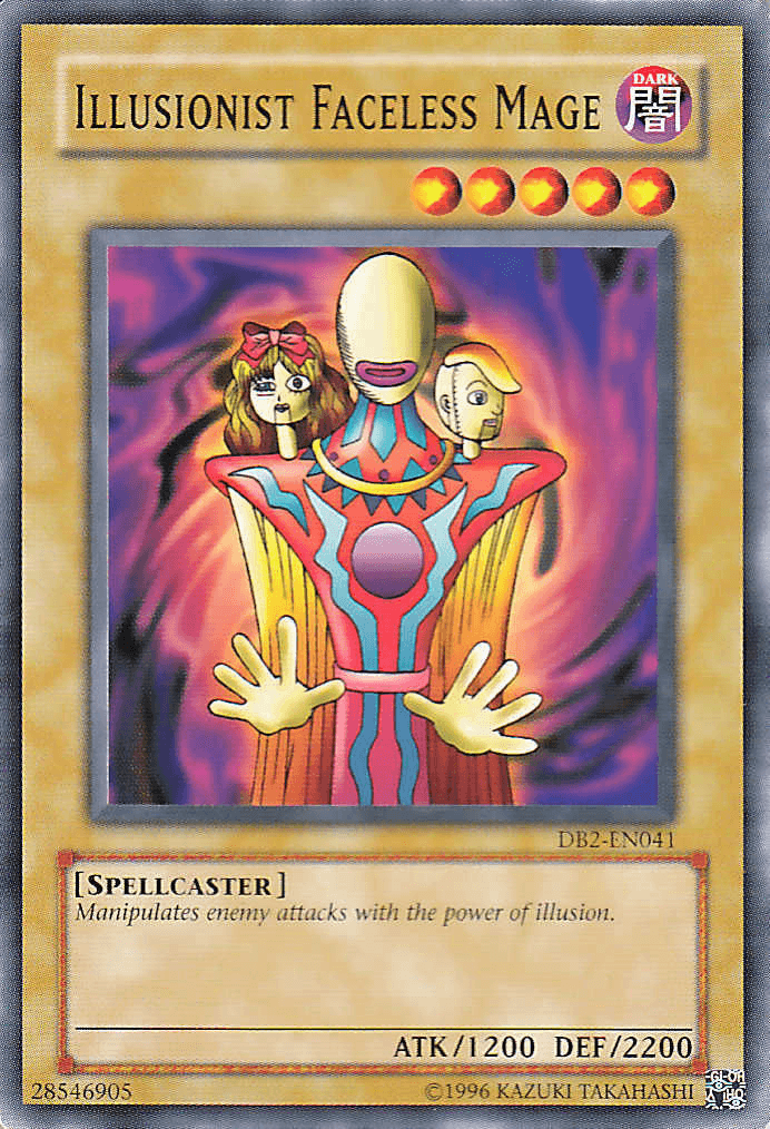 Illusionist Faceless Mage [DB2-EN041] Common - Josh's Cards