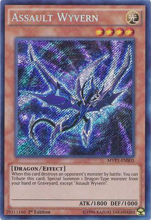 Assault Wyvern [MVP1-ENS03] Secret Rare - Josh's Cards