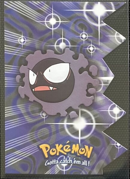 Gastly Die-Cut (EV04) [Topps TV Animation Edition Series 3]