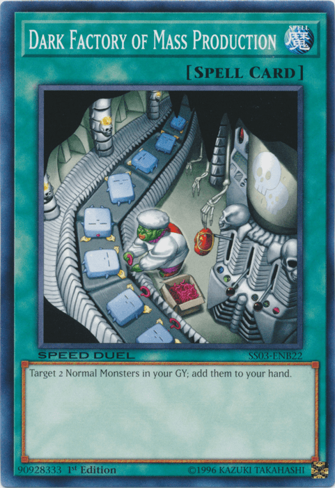 Dark Factory of Mass Production [SS03-ENB22] Common - Josh's Cards