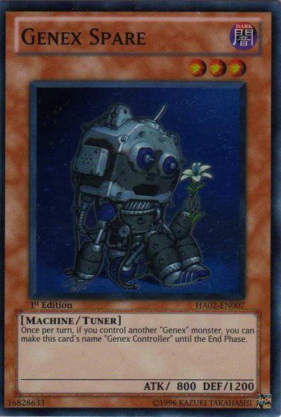 Genex Spare [HA02-EN007] Super Rare - Josh's Cards