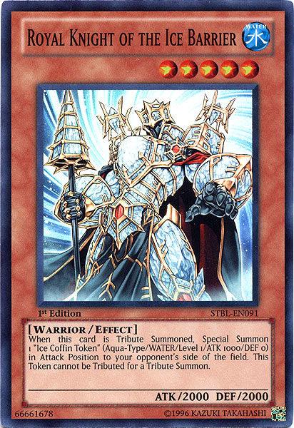 Royal Knight of the Ice Barrier [STBL-EN091] Super Rare - Josh's Cards