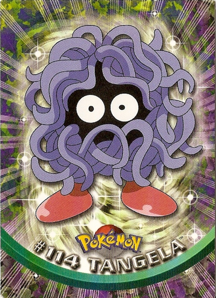 Tangela Foil (114) [Topps TV Animation Edition Series 2]