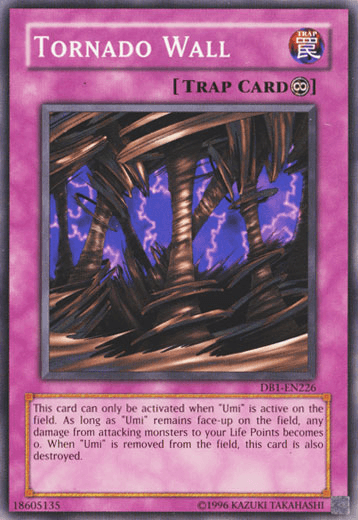 Tornado Wall [DB1-EN226] Common - Josh's Cards