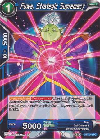 Fuwa, Strategic Supremacy (DB2-045) [Divine Multiverse] Parallel Foil