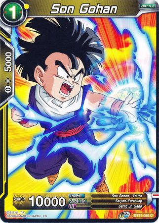 Son Gohan (Yellow) (BT11-096) [Vermilion Bloodline] Parallel Foil