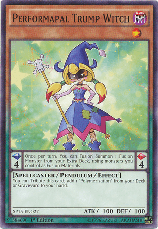 Performapal Trump Witch [SP15-EN027] Common - Josh's Cards