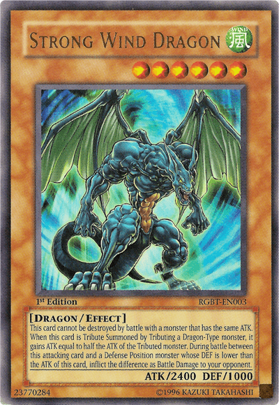 Strong Wind Dragon [RGBT-EN003] Ultra Rare - Josh's Cards