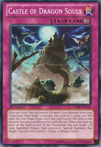 Castle of Dragon Souls [SDBE-EN033] Common 1st Edition