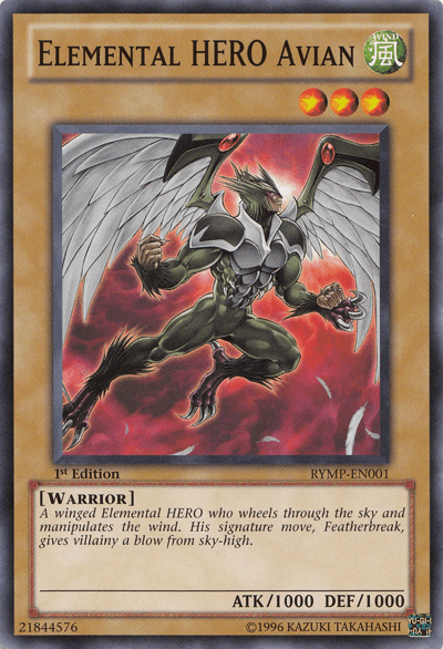 Elemental HERO Avian [RYMP-EN001] Common - Josh's Cards