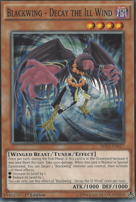 Blackwing - Decay the Ill Wind [SHVI-EN017] Common - Josh's Cards