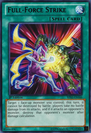 Full-Force Strike [BP02-EN166] Rare - Josh's Cards