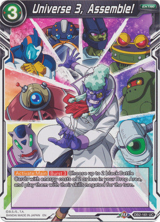 Universe 3, Assemble! (DB2-161) [Divine Multiverse] Parallel Foil