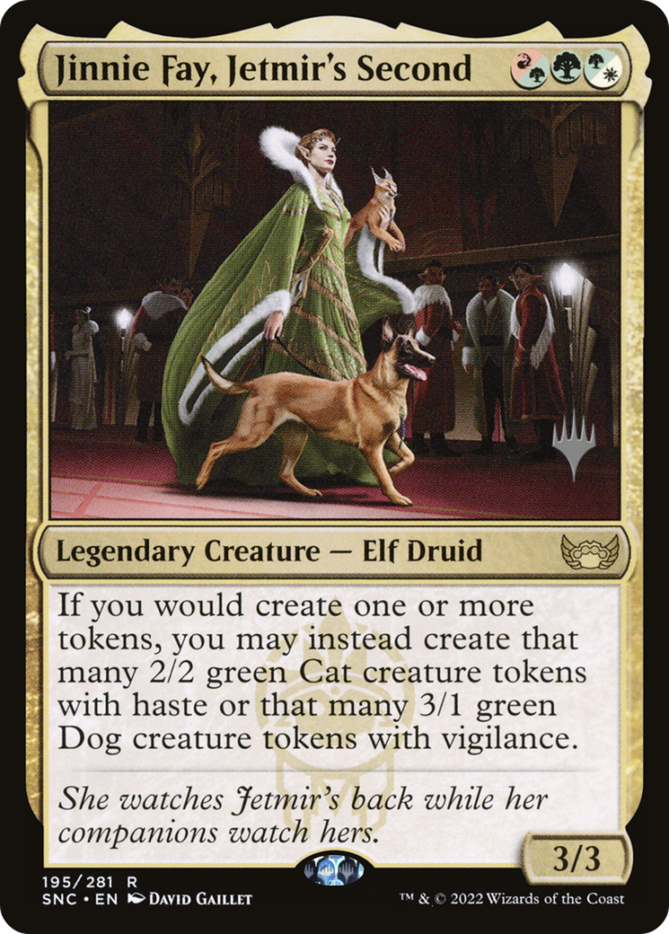Jinnie Fay, Jetmir's Second (PPSNC-195) - Streets of New Capenna Promos