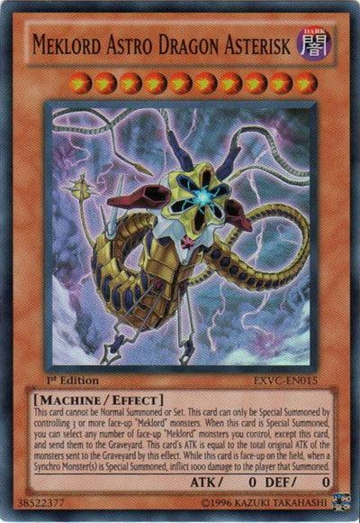 Meklord Astro Dragon Asterisk [EXVC-EN015] Super Rare - Josh's Cards