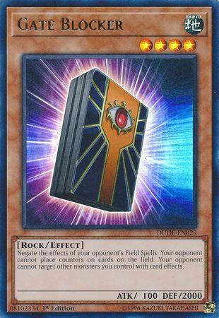 Gate Blocker [DUDE-EN029] Ultra Rare - Josh's Cards