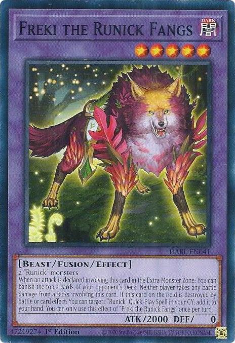 Freki the Runick Fangs [DABL-EN041] Common - Josh's Cards