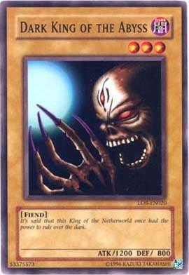 Dark King of the Abyss [LOB-EN020] Common - Josh's Cards