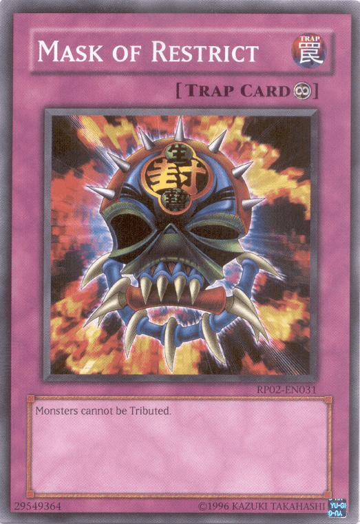 Mask of Restrict [RP02-EN031] Common - Josh's Cards