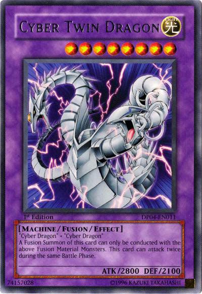 Cyber Twin Dragon [DP04-EN011] Rare - Josh's Cards