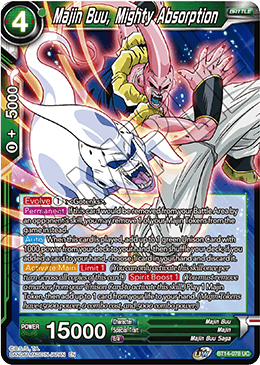 Majin Buu, Mighty Absorption (BT14-078) [Cross Spirits] Parallel Foil