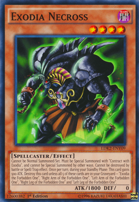 Exodia Necross [LDK2-ENY09] Common - Josh's Cards