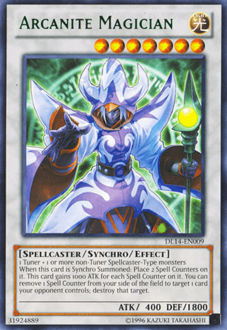 Arcanite Magician (Green) [DL14-EN009] Rare - Josh's Cards