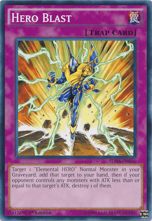 Hero Blast [SDHS-EN036] Common - Josh's Cards