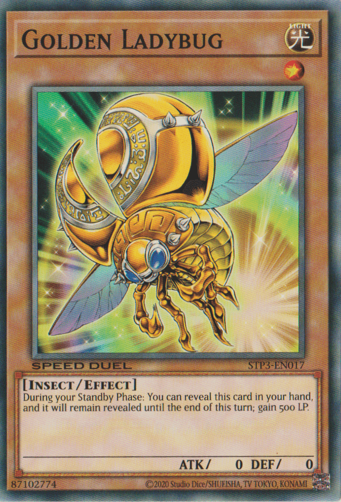 Golden Ladybug [STP3-EN017] Common - Josh's Cards