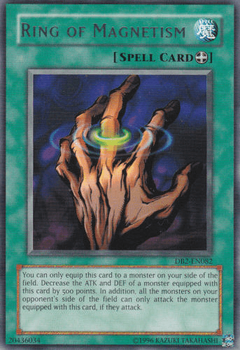 Ring of Magnetism [DB2-EN082] Rare - Josh's Cards