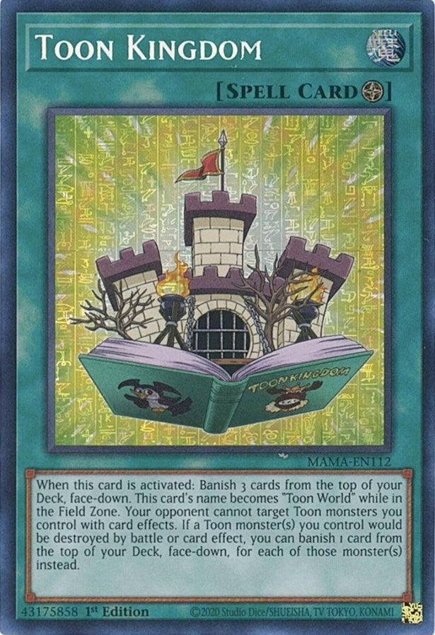 Toon Kingdom [MAMA-EN112] Secret Pharaoh's Rare - Josh's Cards