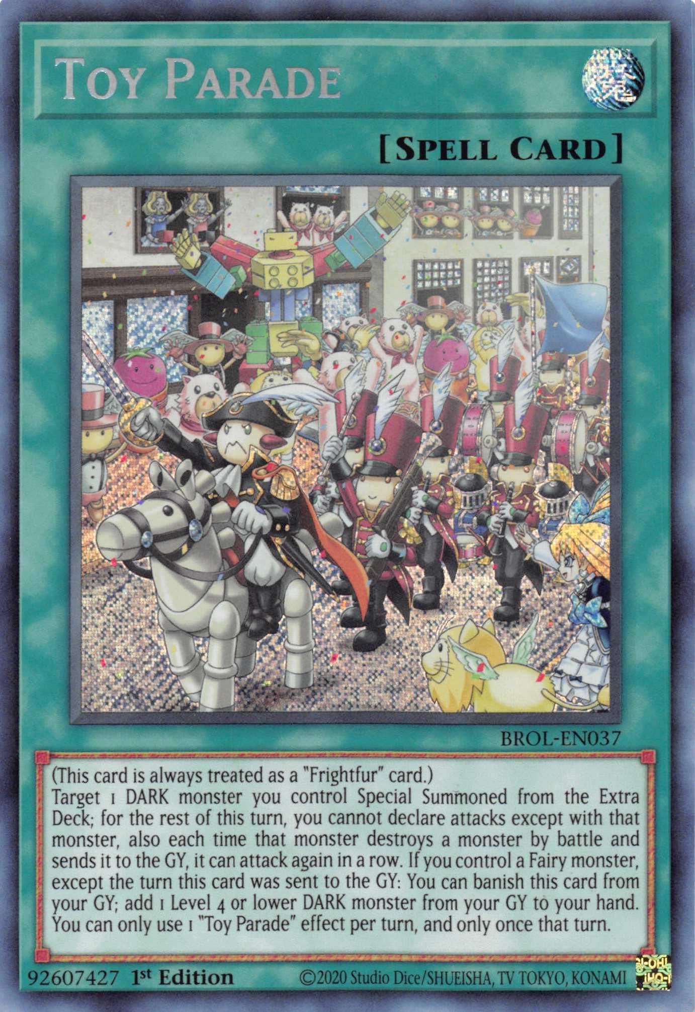 Toy Parade [BROL-EN037] Secret Rare - Josh's Cards
