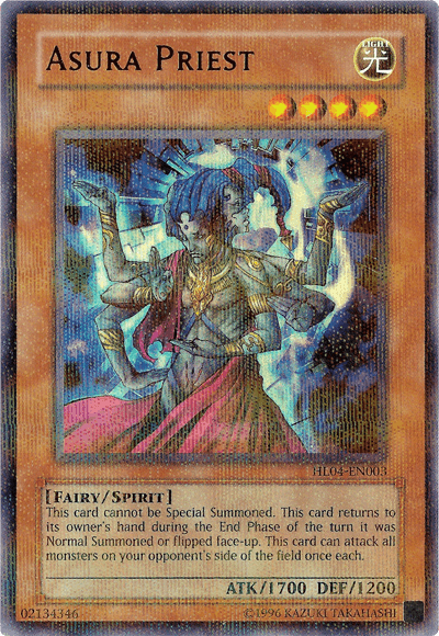 Asura Priest [HL04-EN003] Parallel Rare - Josh's Cards