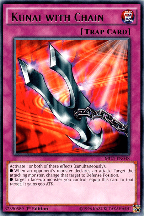 Kunai with Chain [MIL1-EN048] Rare - Josh's Cards