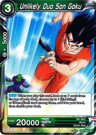 Unlikely Duo Son Goku (BT7-053) [Assault of the Saiyans] Parallel Foil