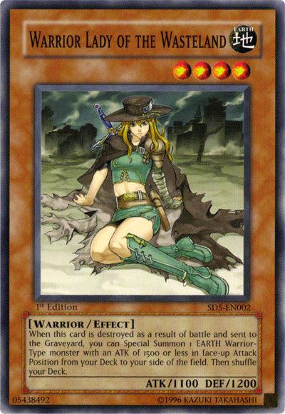 Warrior Lady of the Wasteland [SD5-EN002] Common - Josh's Cards