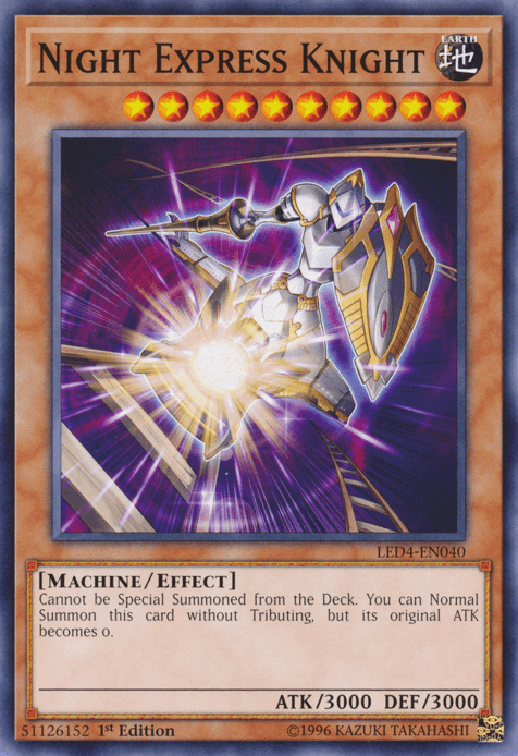 Night Express Knight [LED4-EN040] Common - Josh's Cards