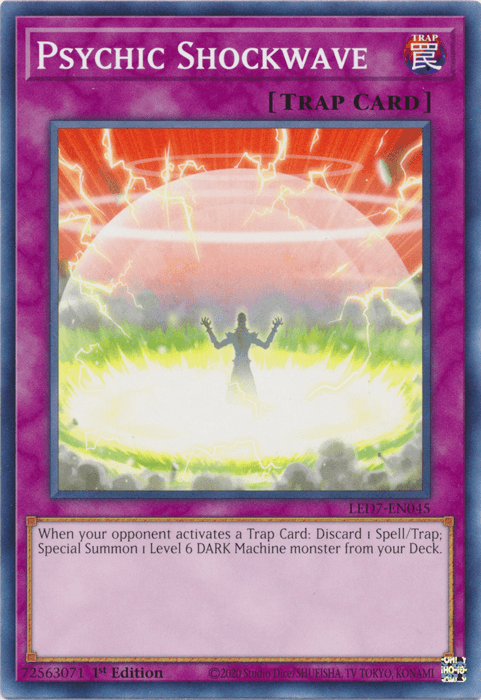 Psychic Shockwave [LED7-EN045] Common - Josh's Cards