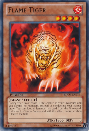 Flame Tiger [SDOK-EN019] Common - Josh's Cards