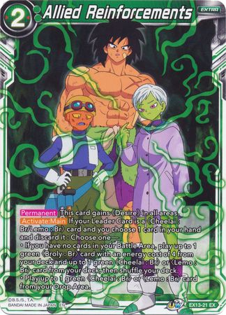 Allied Reinforcements (EX13-21) [Special Anniversary Set 2020] Parallel Foil