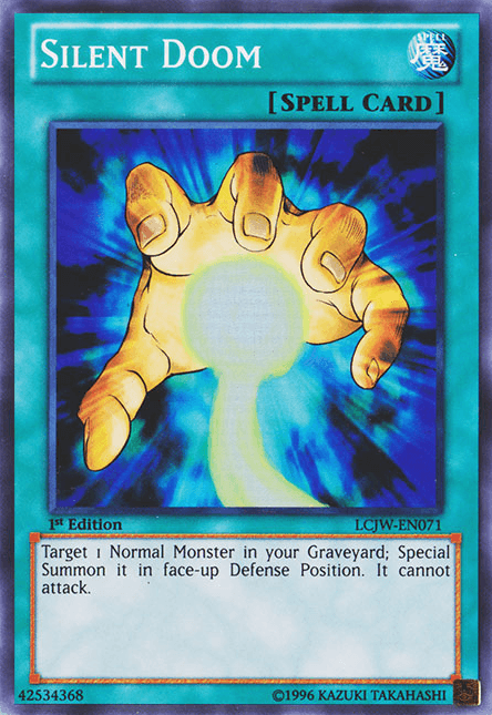 Silent Doom [LCJW-EN071] Super Rare - Josh's Cards