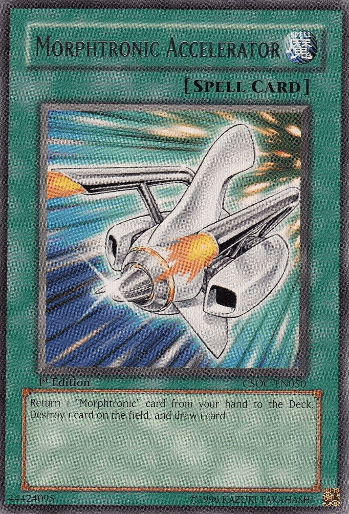 Morphtronic Accelerator [CSOC-EN050] Rare - Josh's Cards