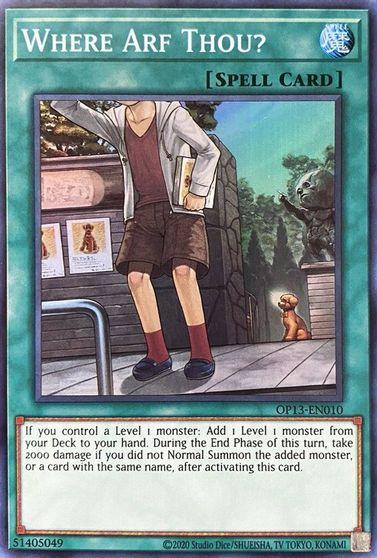 Where Arf Thou? [OP13-EN010] Super Rare - Josh's Cards