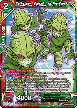 Saibaimen, Faithful to the End (BT14-145) [Cross Spirits] Parallel Foil