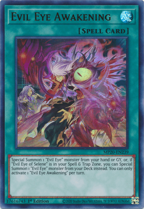 Evil Eye Awakening [MP20-EN239] Ultra Rare - Josh's Cards
