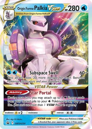 Origin Forme Palkia VSTAR [SWSH254] (SWSH Black Star Promos) Holofoil