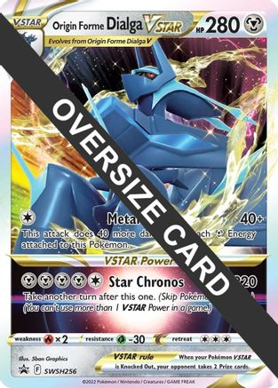 Origin Forme Dialga VSTAR - SWSH256 [SWSH256] (Jumbo Cards) Holofoil