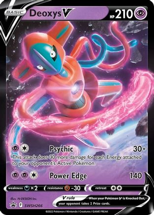 Deoxys V [SWSH266] (SWSH Black Star Promos) Holofoil